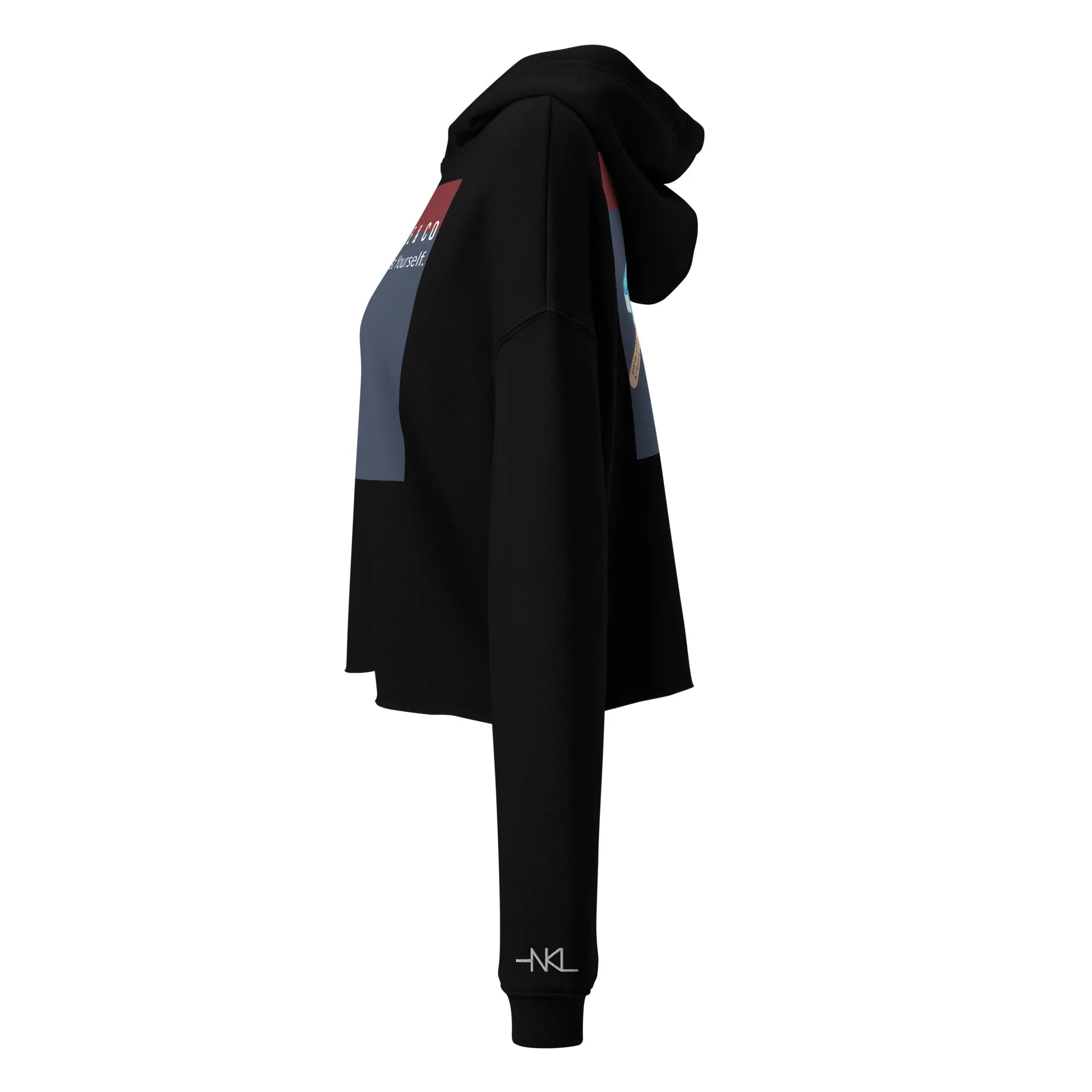 Lil' Makaveli Crop Hoodie | Ice-Cold Icon