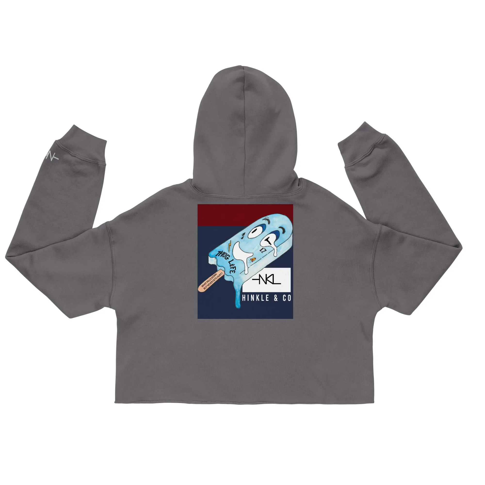 Lil' Makaveli Crop Hoodie | Ice-Cold Icon