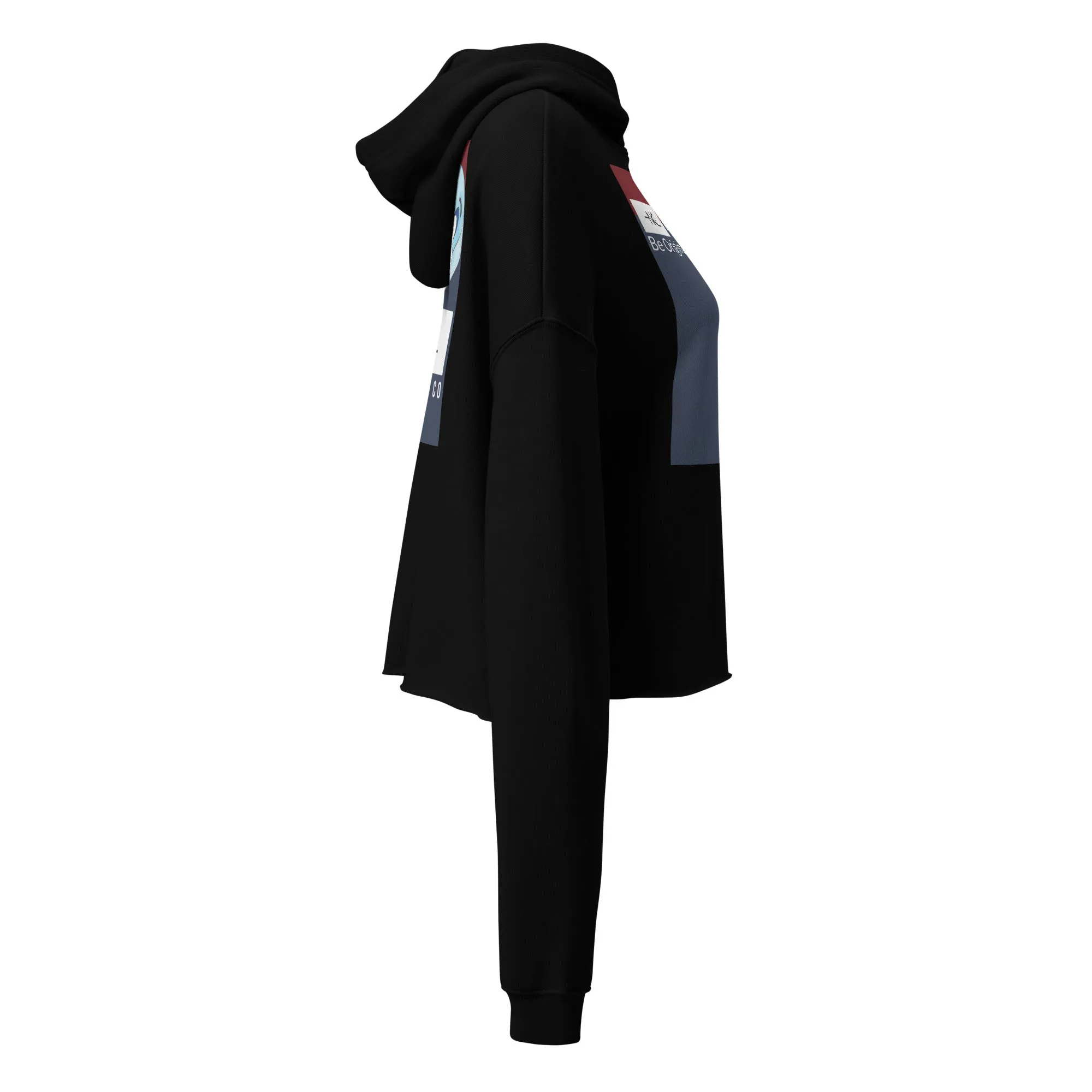 Lil' Makaveli Crop Hoodie | Ice-Cold Icon