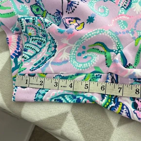 Lilly Pulitzer Jayne Knit Shorts Lilac Freesia Mermaid for You Size 8