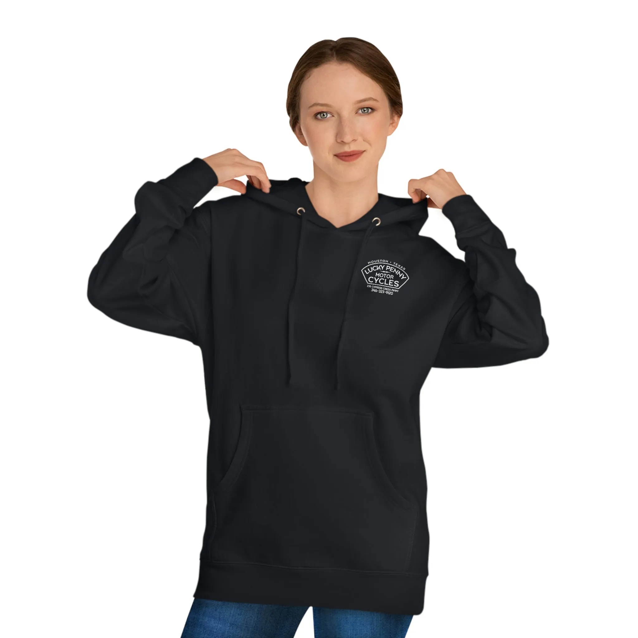 Lucky Penny Cycles Houston St. Patrick's Day Hooded Sweatshirt