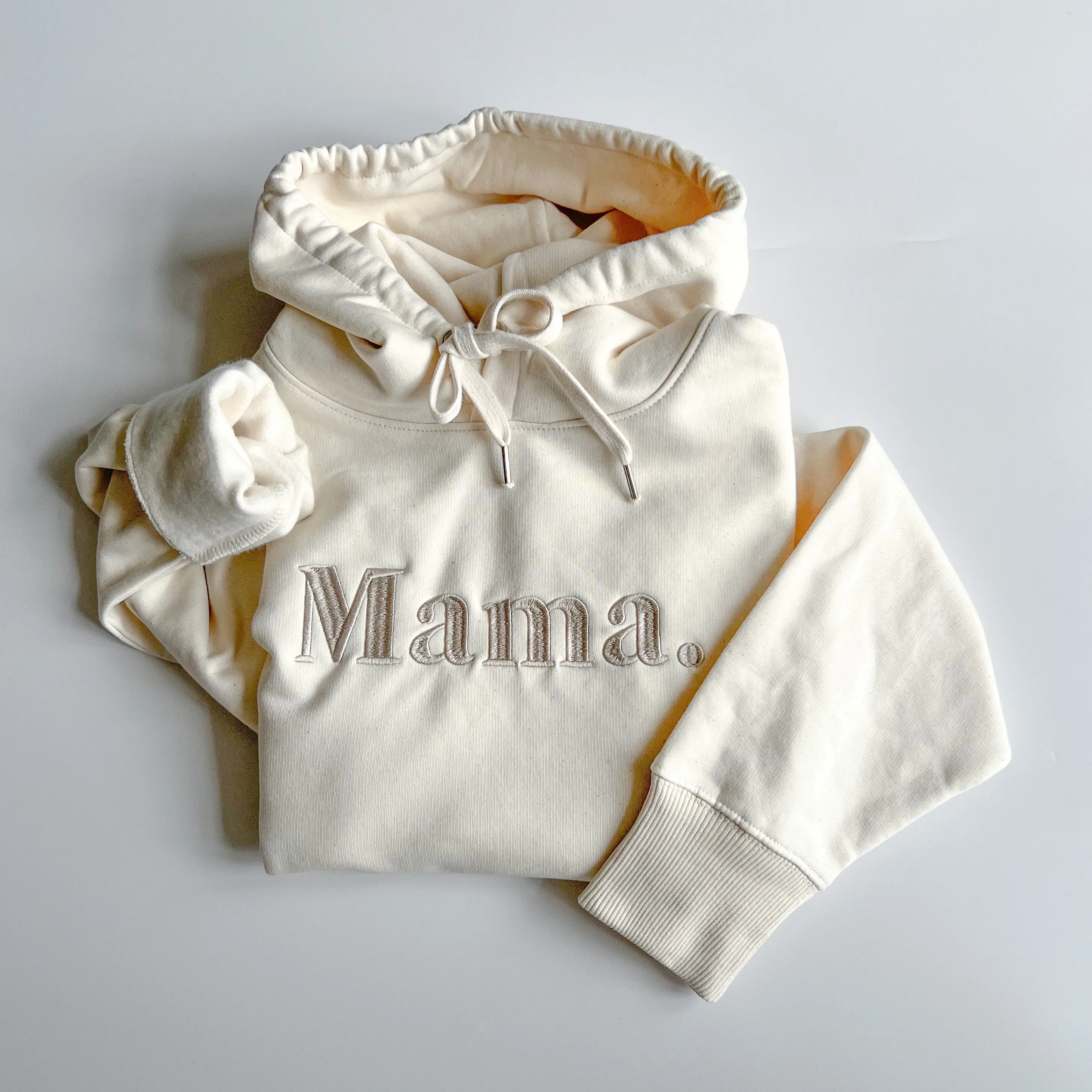 Luxe Oversized Mama. Signature Hoodie - Unisex