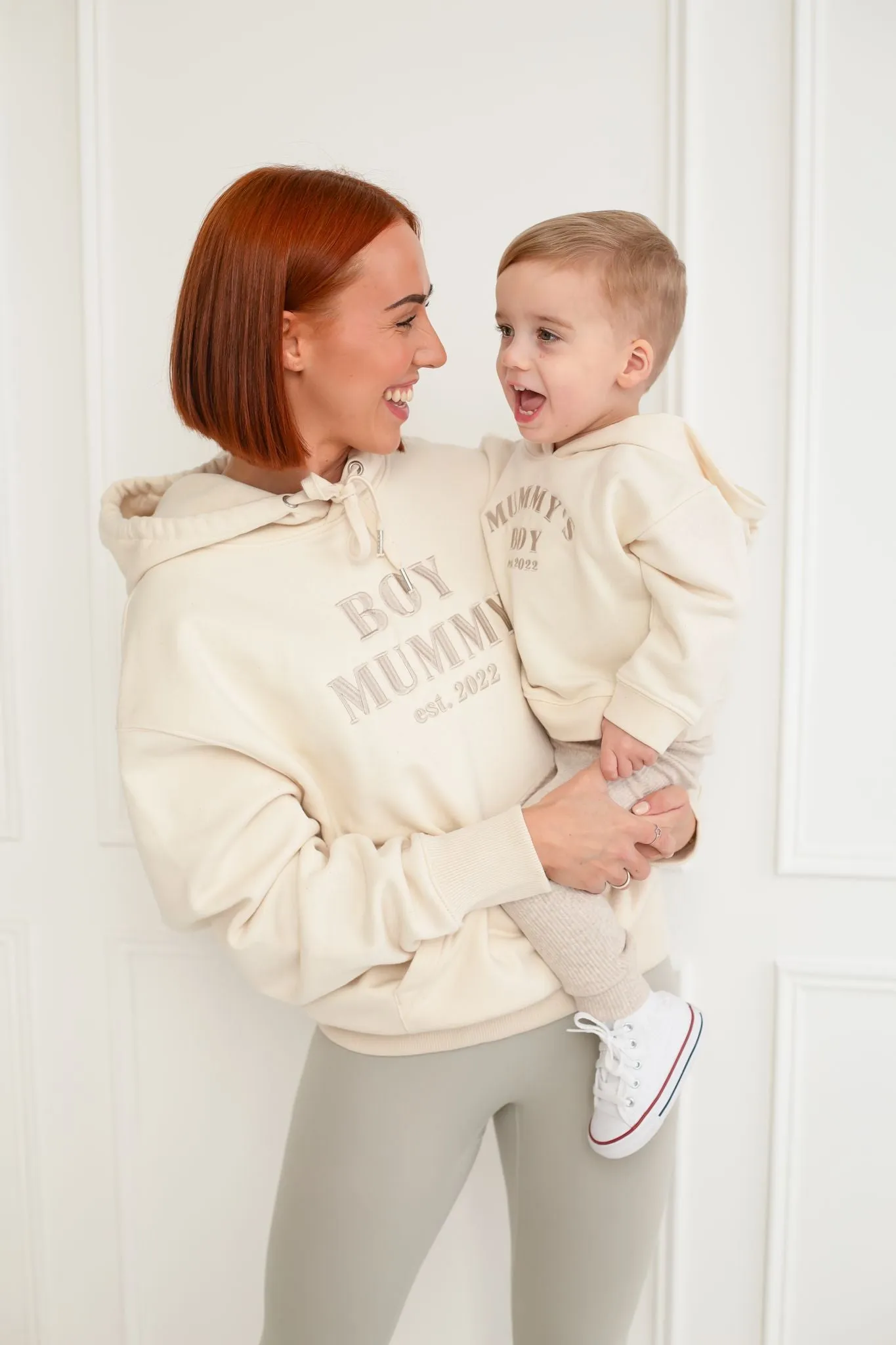 Luxe Oversized Matching Signature Hoodie - Unisex