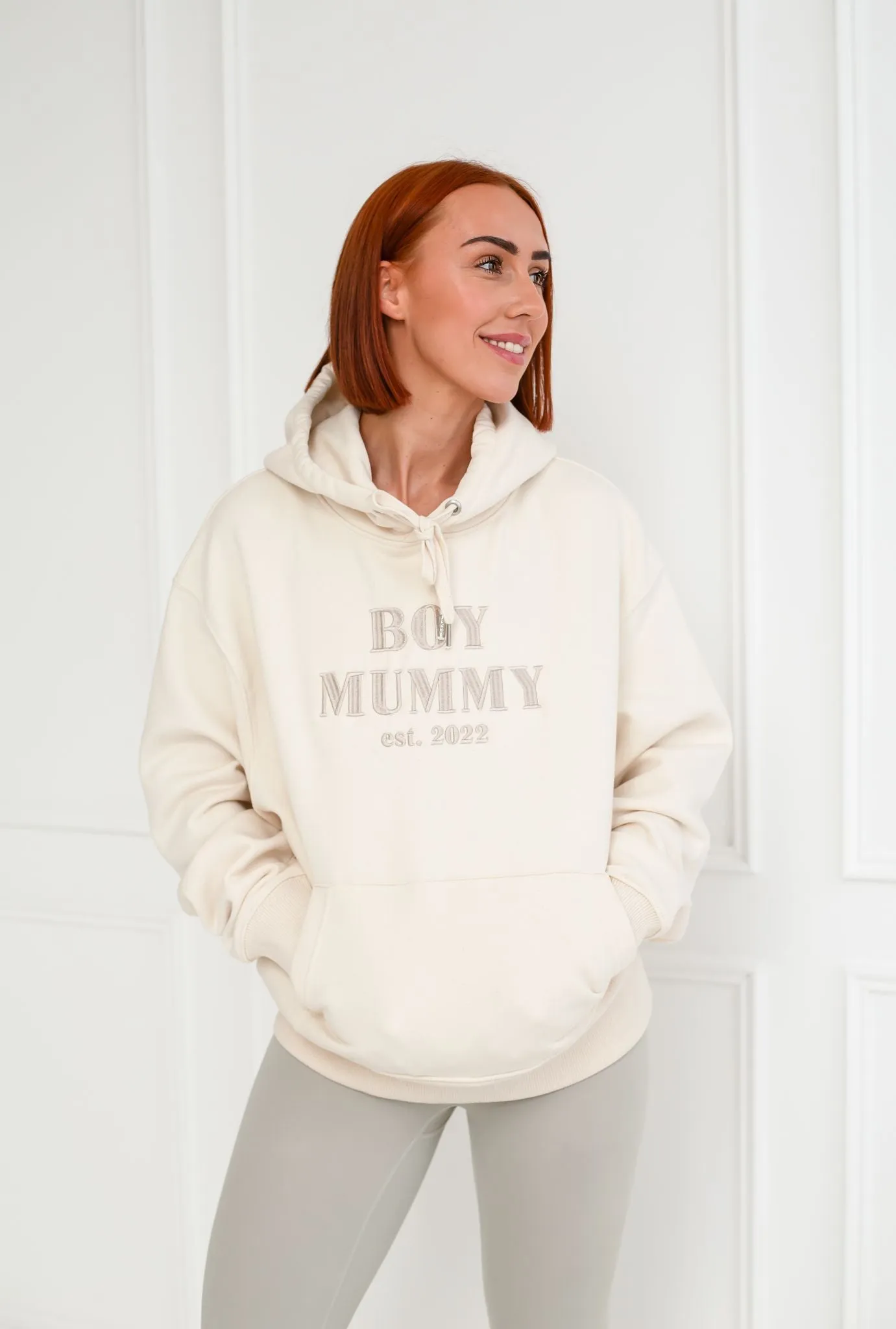 Luxe Oversized Matching Signature Hoodie - Unisex