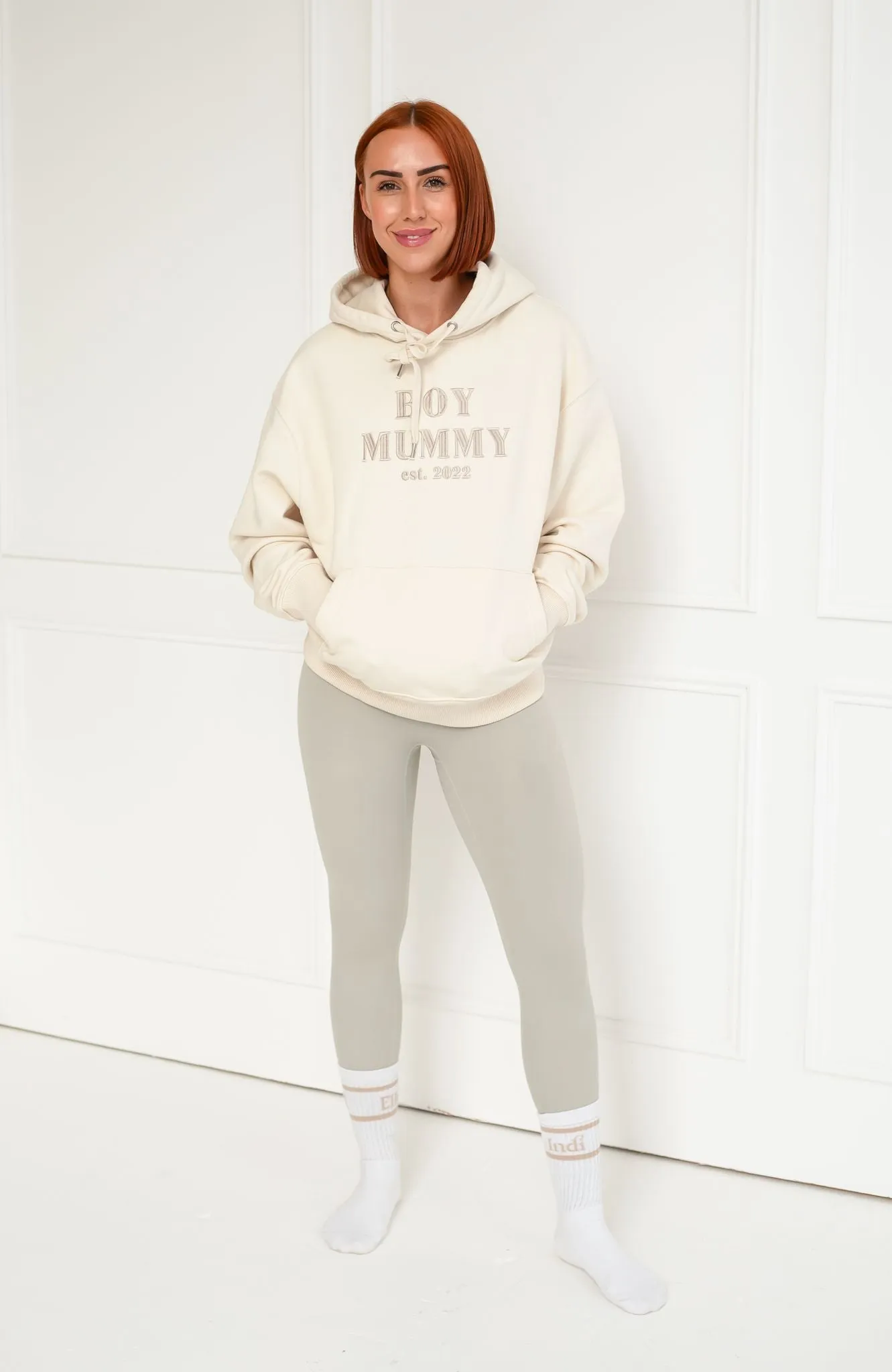 Luxe Oversized Matching Signature Hoodie - Unisex