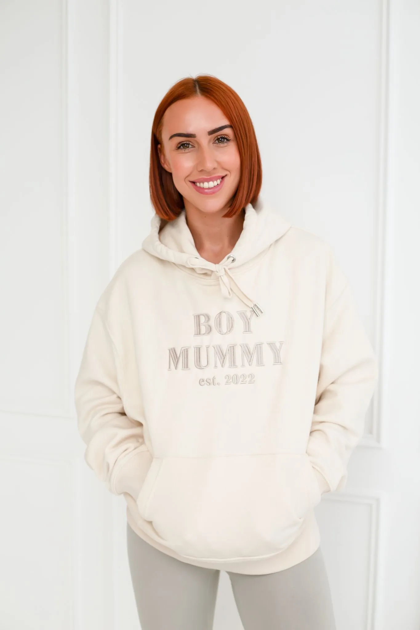 Luxe Oversized Matching Signature Hoodie - Unisex
