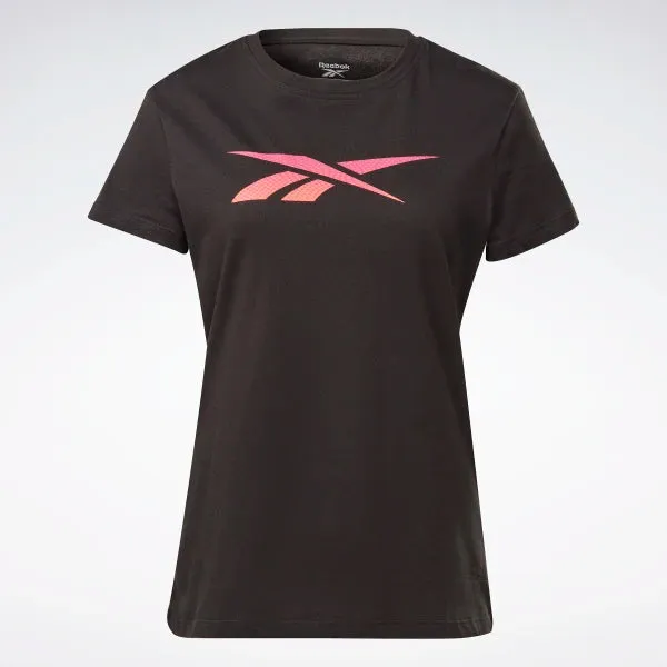 MAGLIA DONNA REEBOK FITNESS CROSSFIT T-SHIRT WOMAN NERA FUCSIA