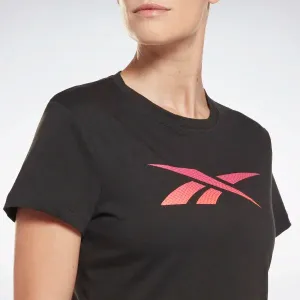 MAGLIA DONNA REEBOK FITNESS CROSSFIT T-SHIRT WOMAN NERA FUCSIA