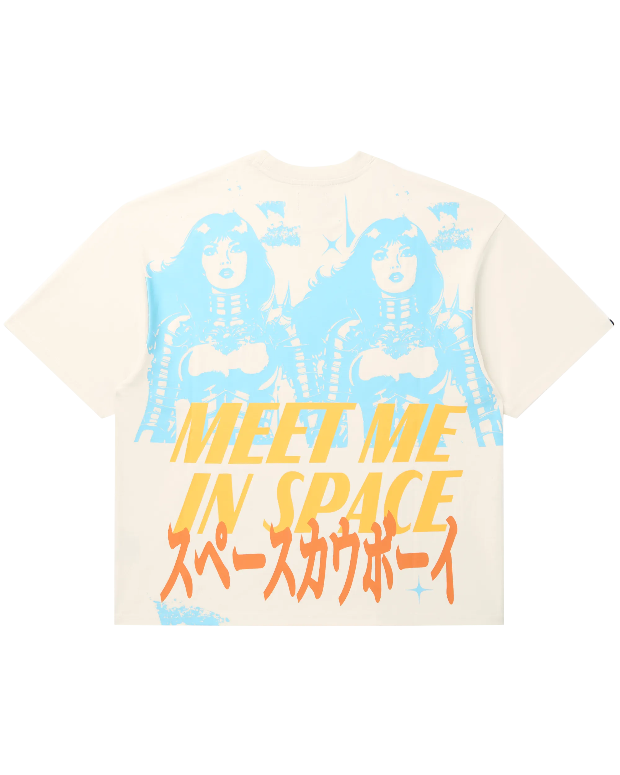 Meet Me In Space Cropped Tee