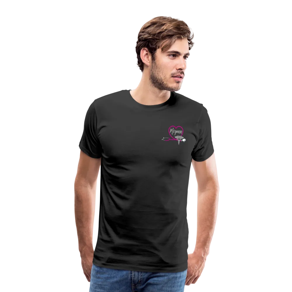 Megann Emergency Nurse Flag Men's Premium T-Shirt