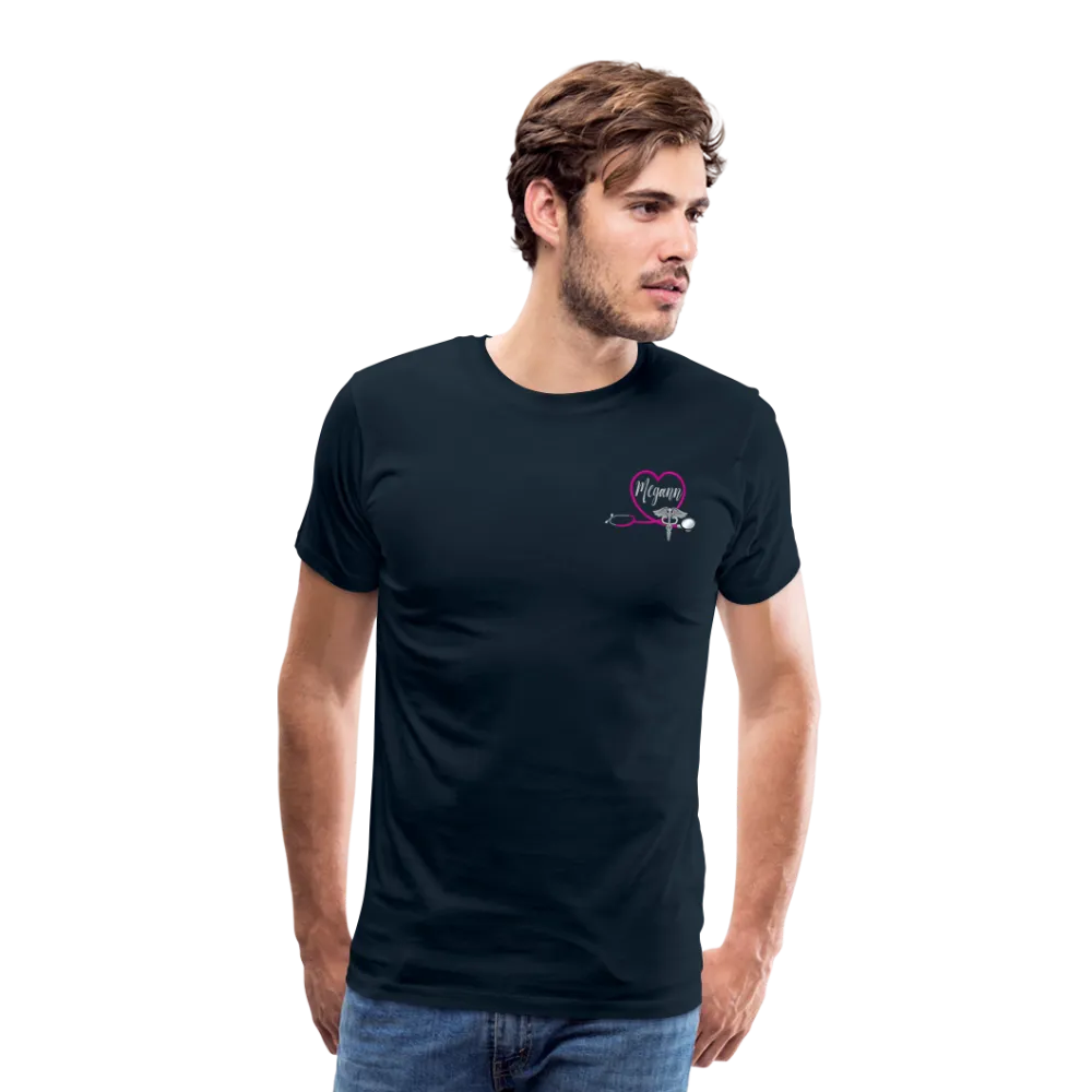 Megann Emergency Nurse Flag Men's Premium T-Shirt