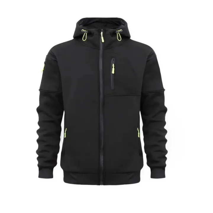 Men's Christopher Hooded Zipper Jacket (Casual)