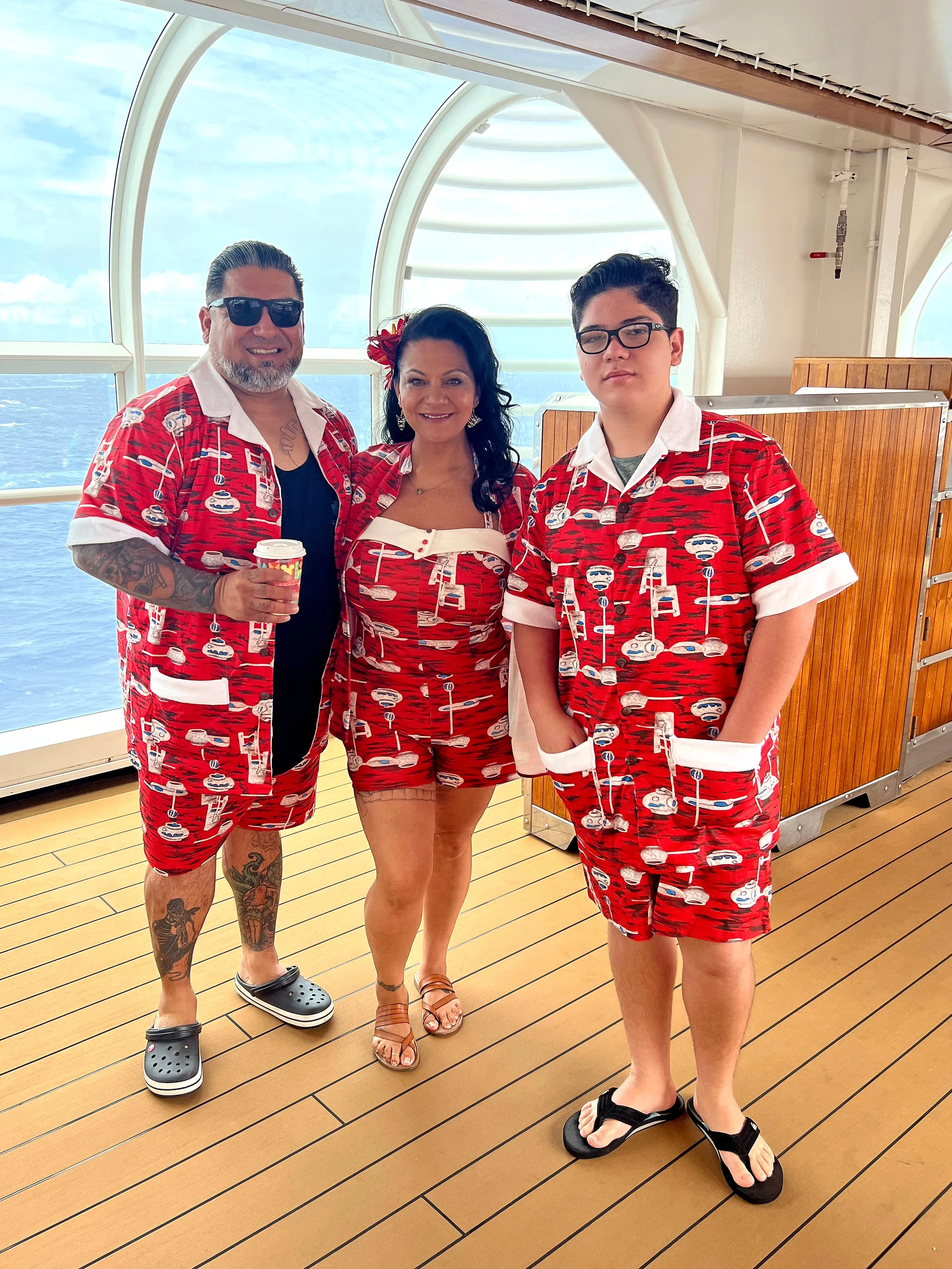 Mens Fireball Cabana Set