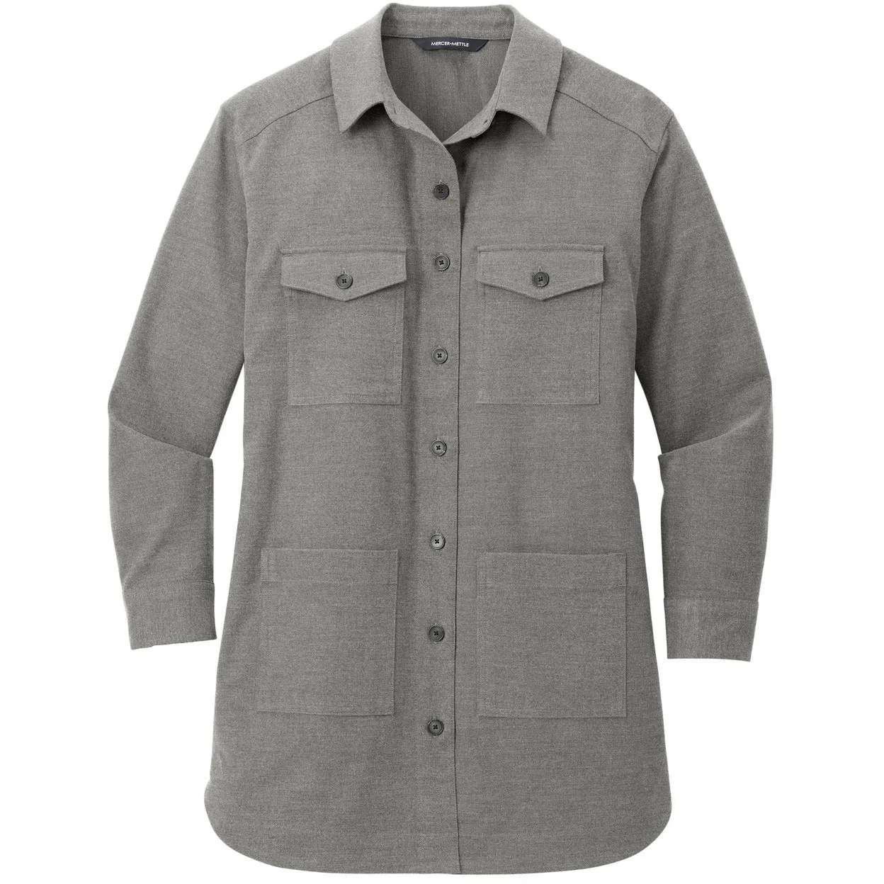 Mercer Mettle® Women's Long Sleeve Twill Overshirt
