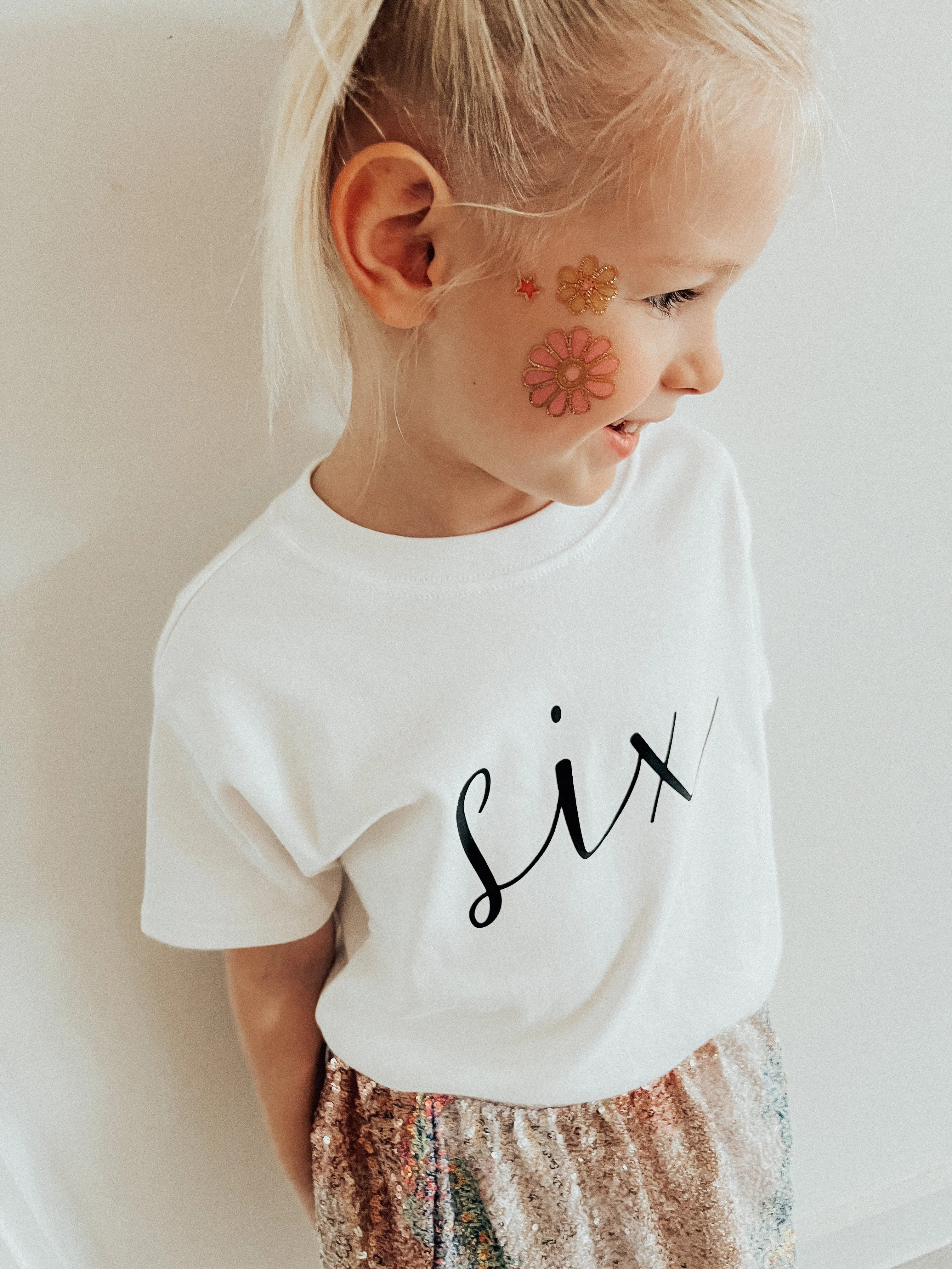 MILESTONE BIRTHDAY T-SHIRT - SIX