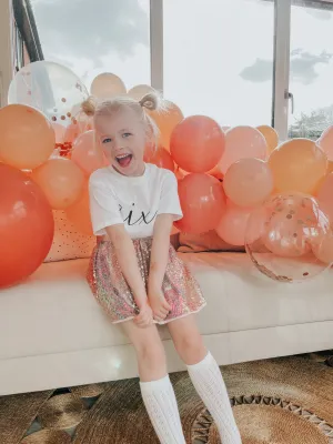 MILESTONE BIRTHDAY T-SHIRT - SIX