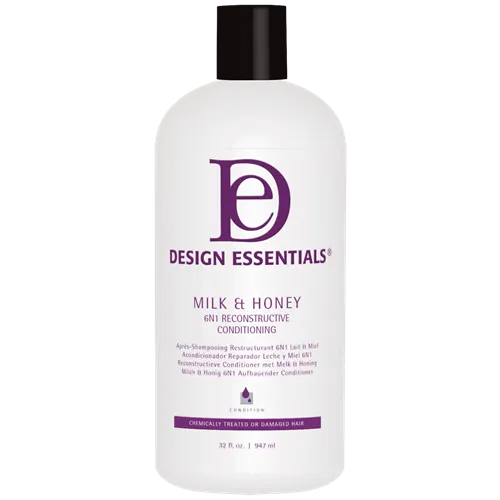 Milk & Honey 6N1 Reconstructive Conditioner - Pro 32oz by DESIGN ESSENTIALS
