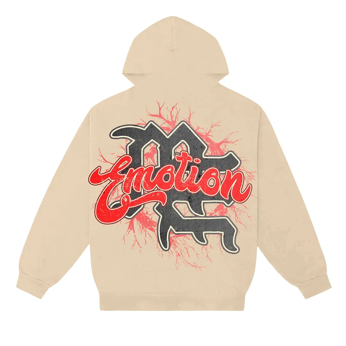 MIXED EMOTIONS Blinded Hoodie (Cream)