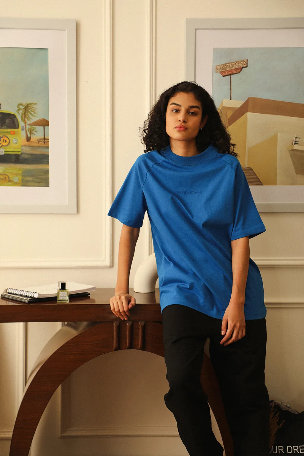 Mock Neck T-Shirt