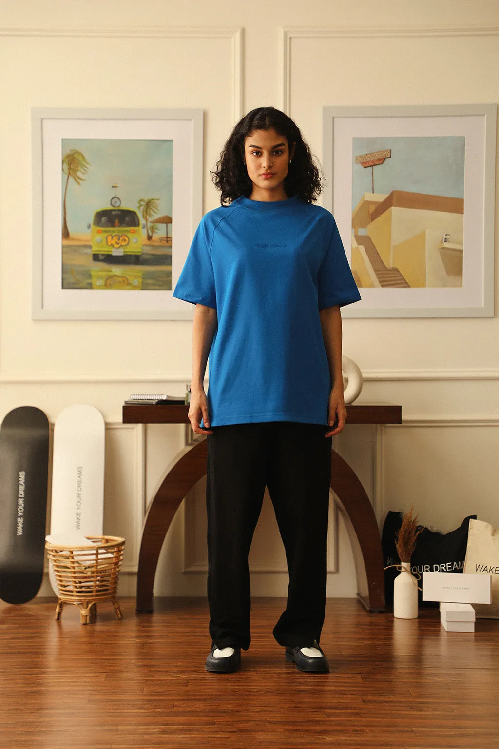 Mock Neck T-Shirt
