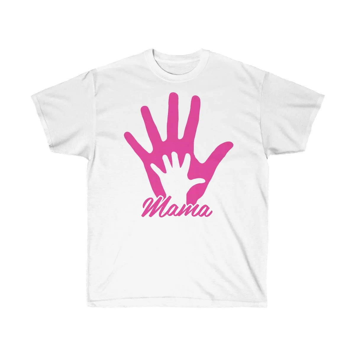 Mom and Baby Hand T-Shirts - Ultra Comfy Mom Shirts - T-Shirt for Mom - Unisex Ultra Cotton Tee - T-Shirts