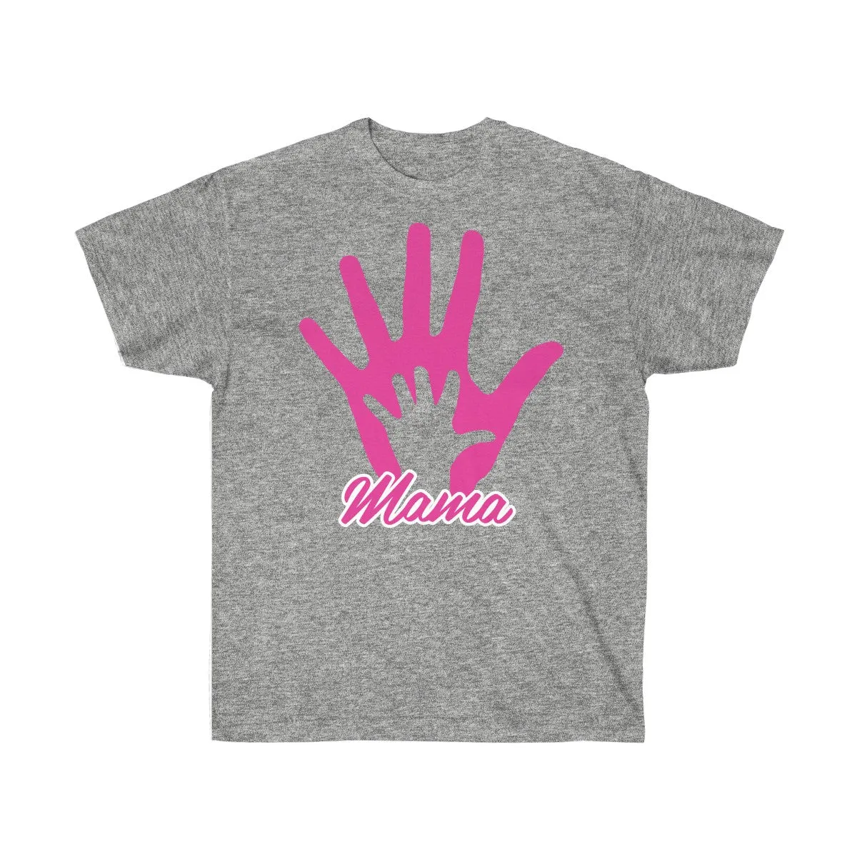 Mom and Baby Hand T-Shirts - Ultra Comfy Mom Shirts - T-Shirt for Mom - Unisex Ultra Cotton Tee - T-Shirts