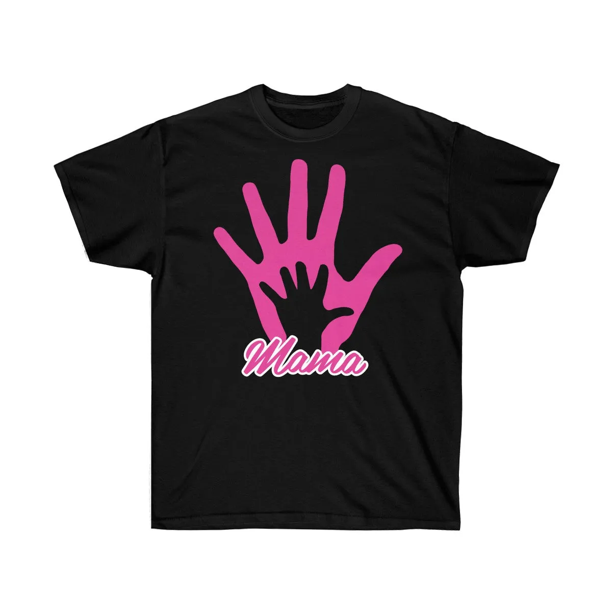 Mom and Baby Hand T-Shirts - Ultra Comfy Mom Shirts - T-Shirt for Mom - Unisex Ultra Cotton Tee - T-Shirts