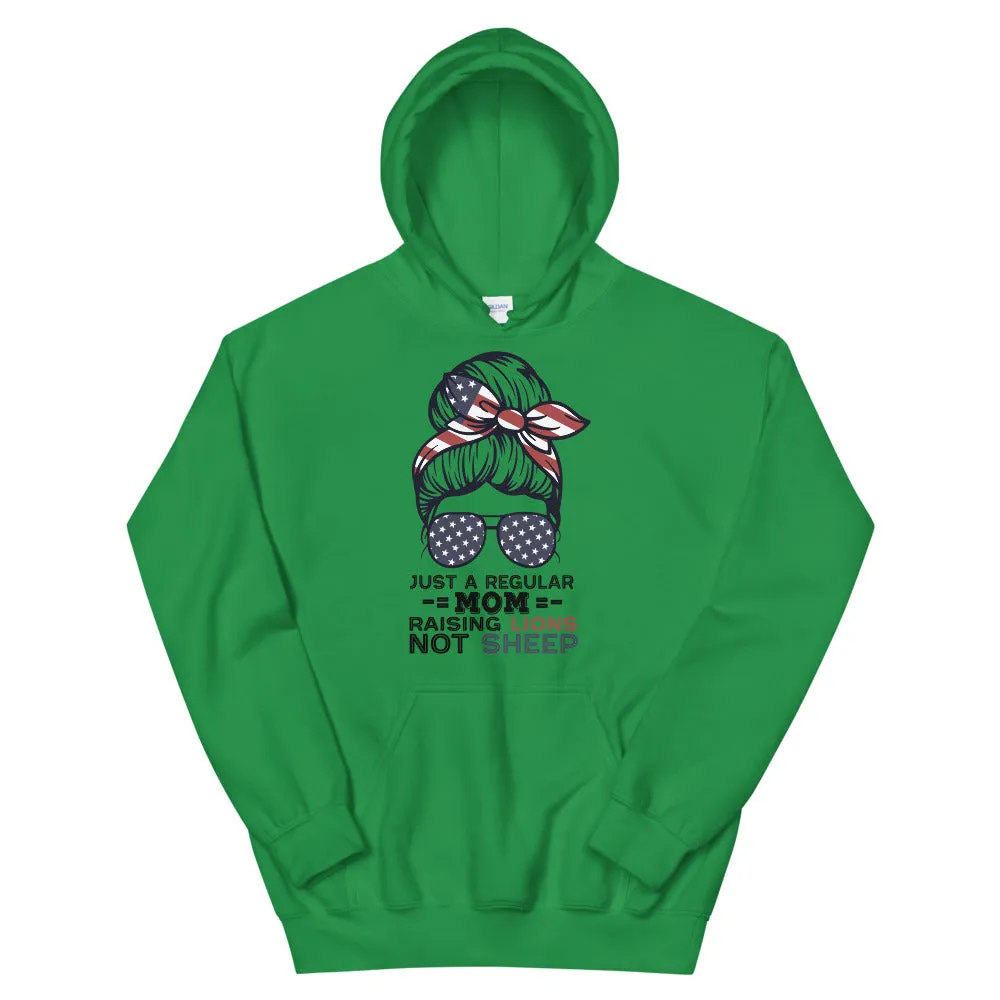 Moms raising Lions not sheep Unisex Hoodie