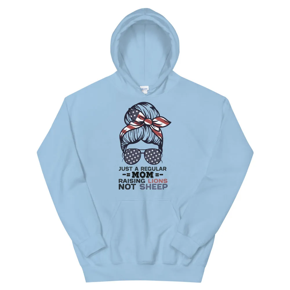 Moms raising Lions not sheep Unisex Hoodie
