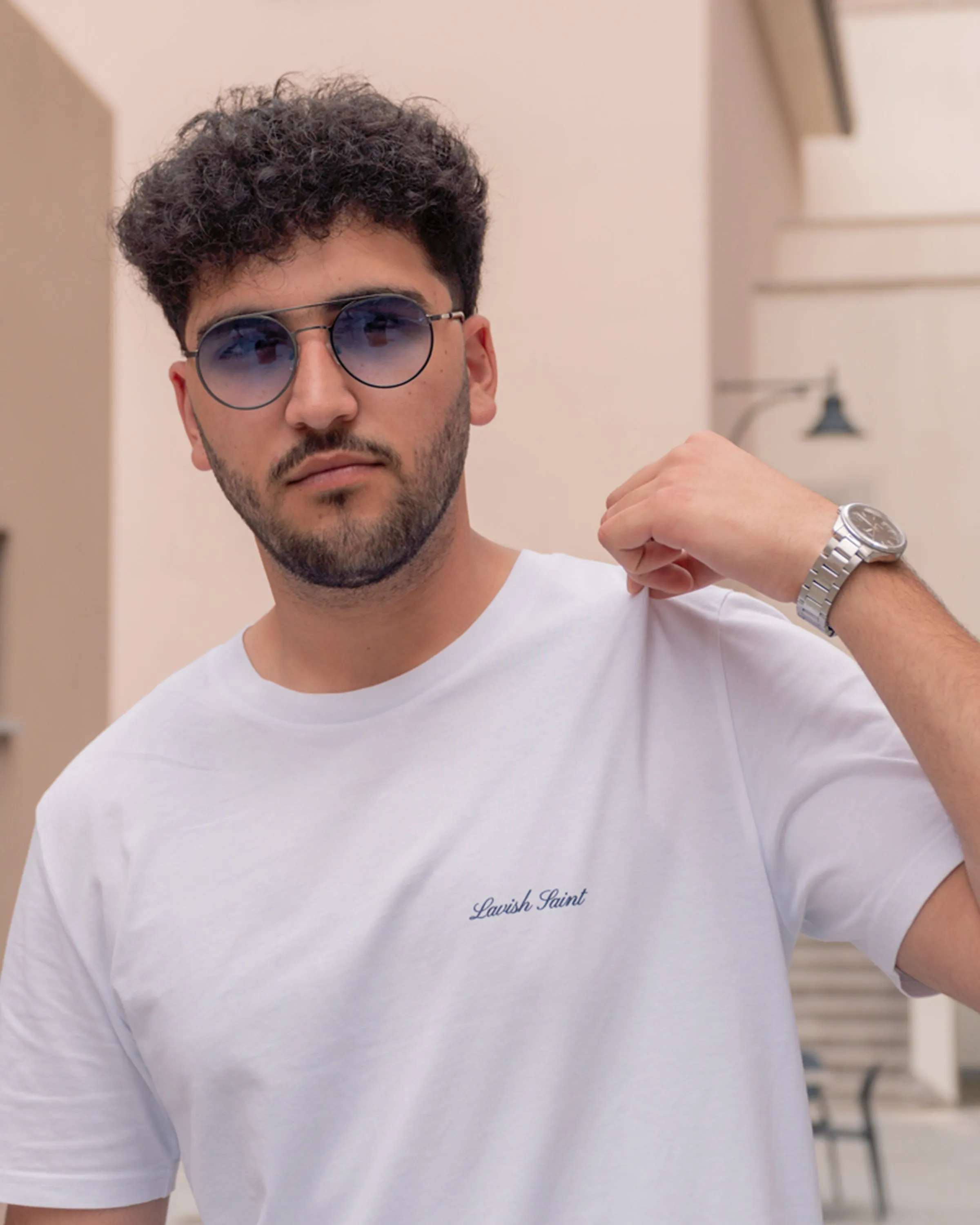 MONEY TALKS TEE - WHITE