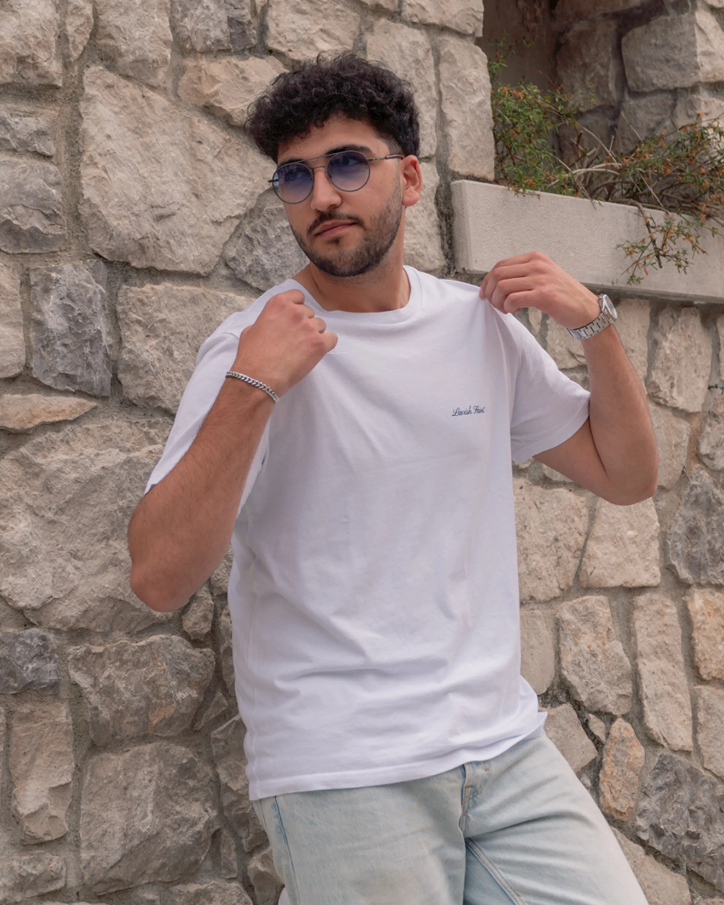 MONEY TALKS TEE - WHITE
