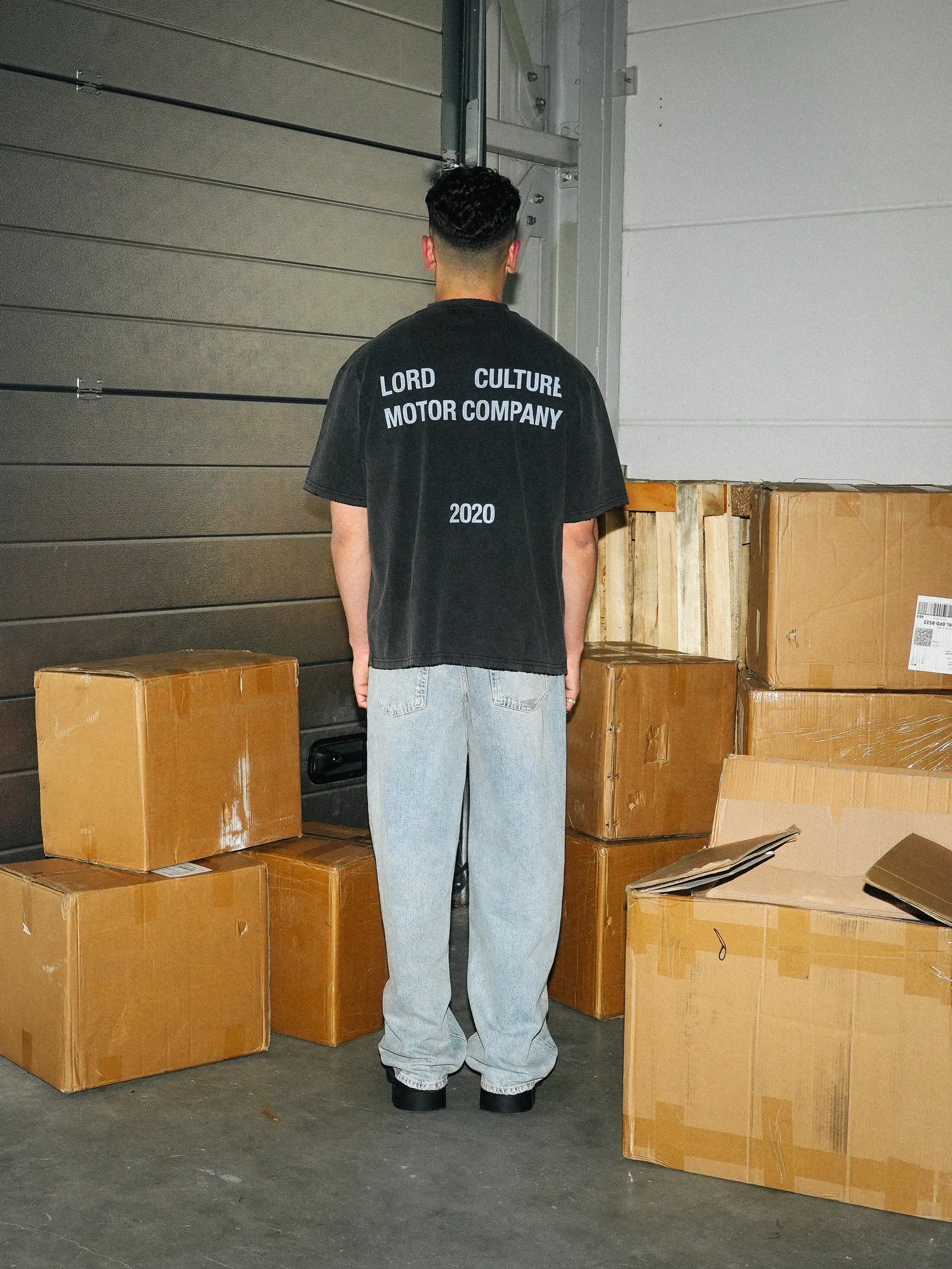 MOTOR CO TEE - VINTAGE BLACK