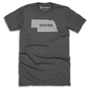Nebraska Nurse Home T-Shirt