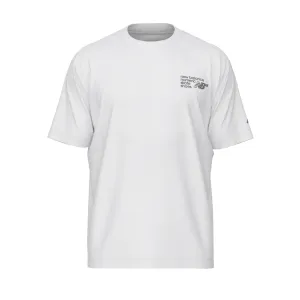 New Balance Numeric Small Chest Logo Jersey T-Shirt White