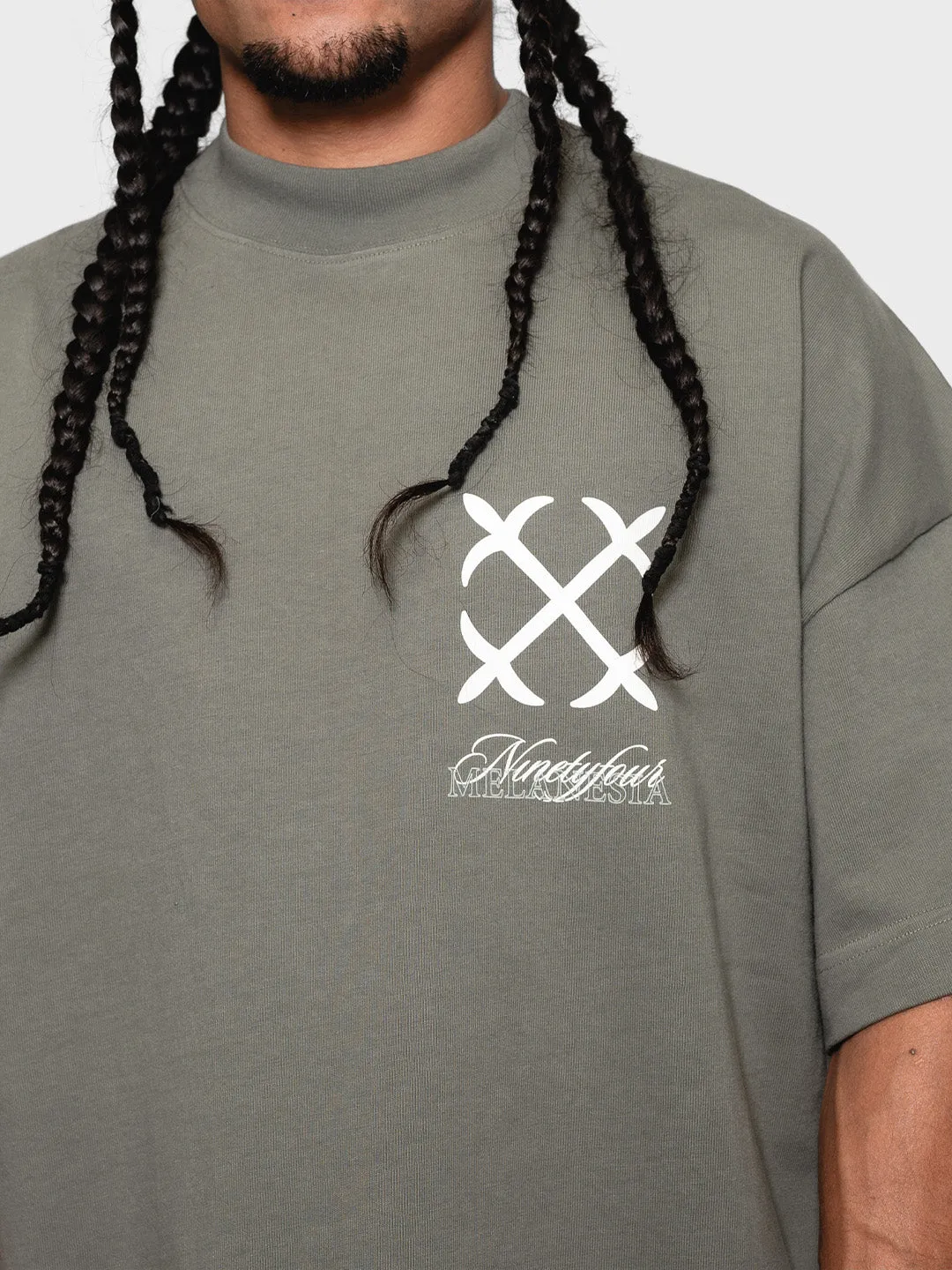 Ninetyfour Alifuru T-Shirt | Castor Grey