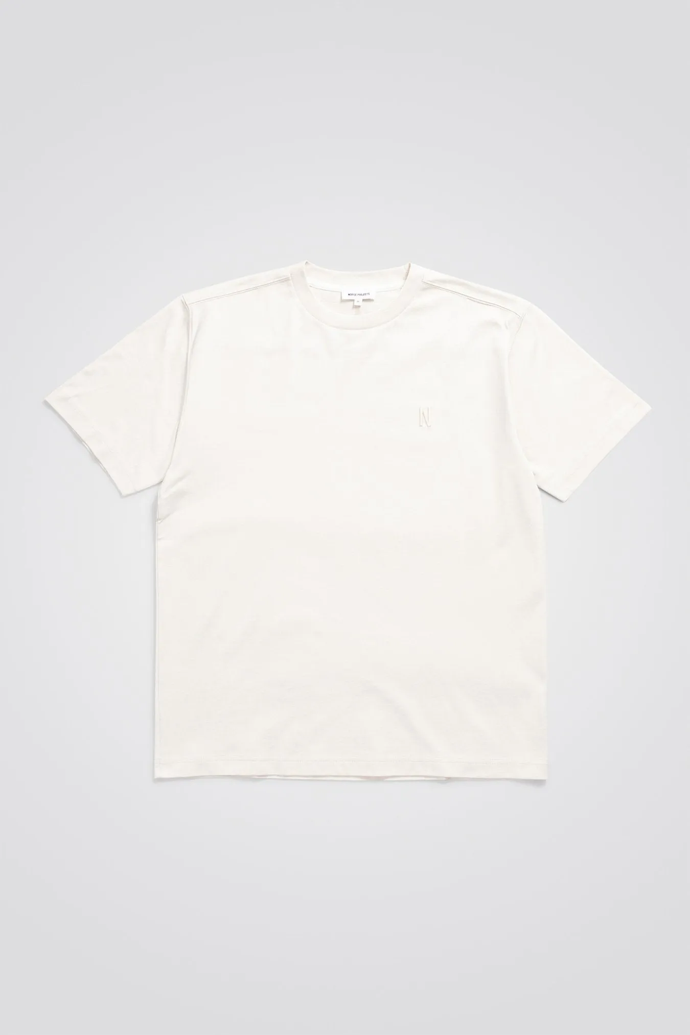 Norse Projects - Johannes Organic N Logo T-shirt - Lucid White