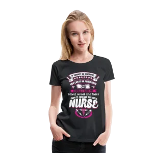 Nurse Earned Women’s Premium T-Shirt (CK1634)