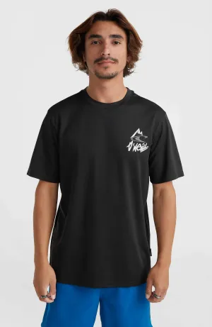 O'Neill Hybrid Logo Polygiene T-Shirt | Black Out