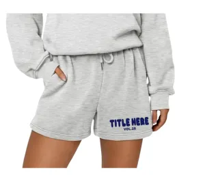 Oversized Heavy WF Shorts