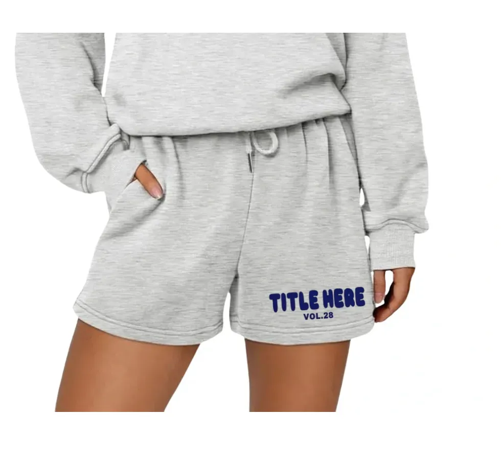 Oversized Heavy WF Shorts