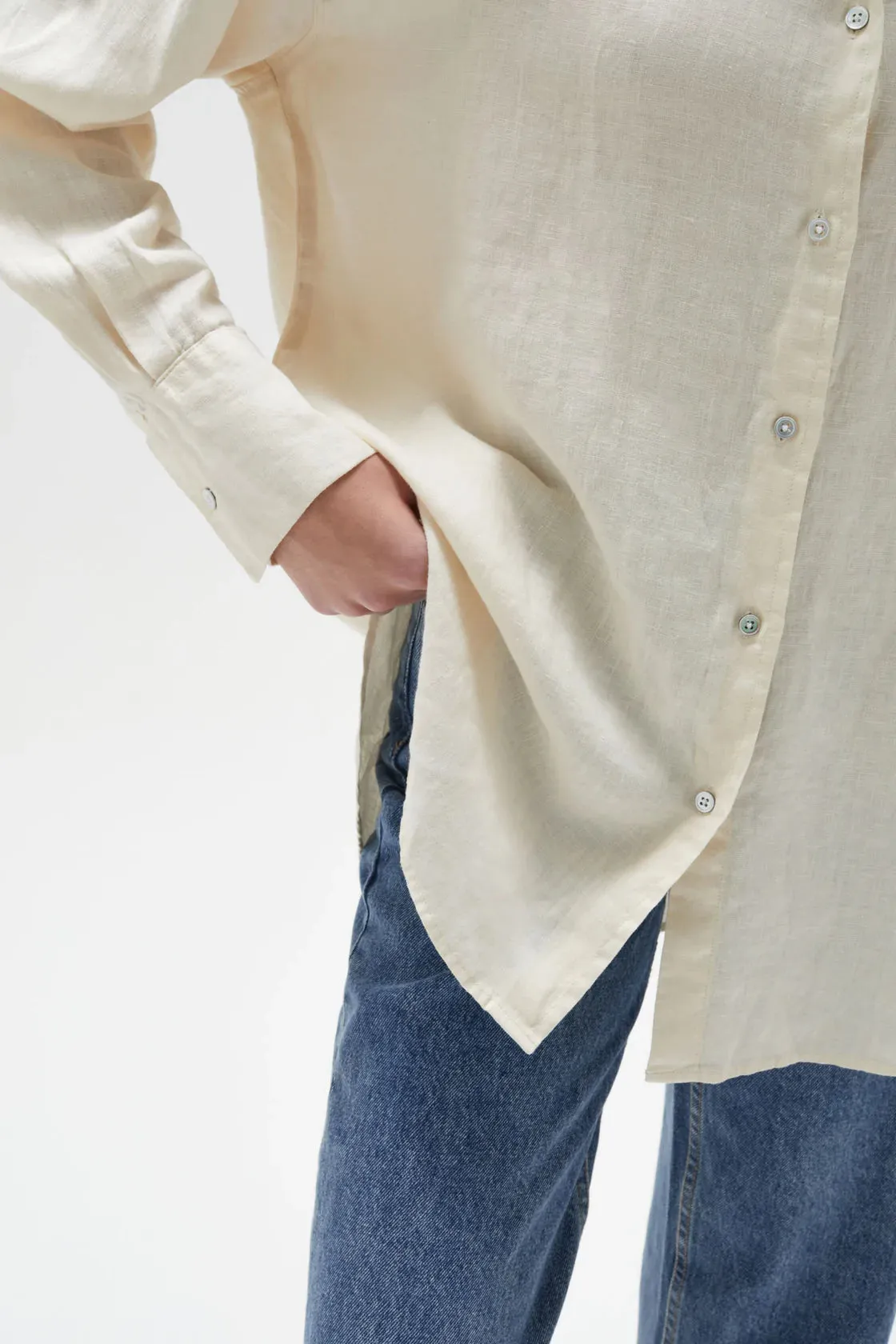 Oversized Shirt Stone
