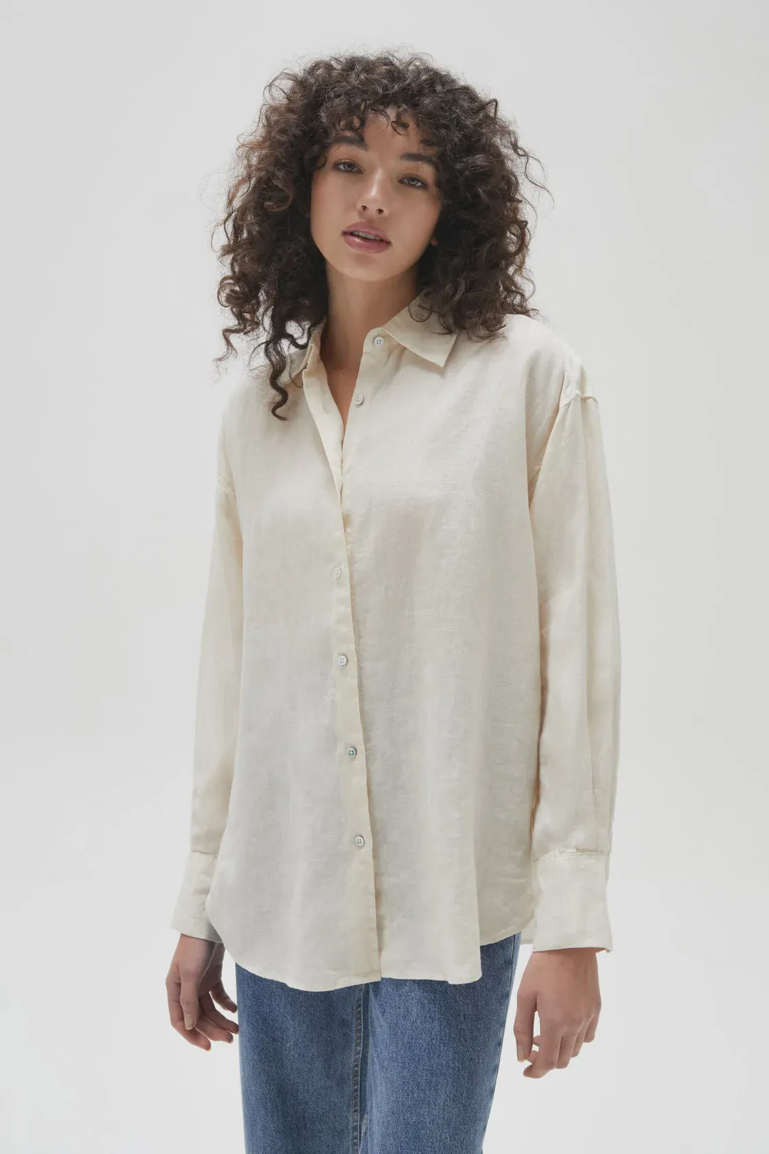 Oversized Shirt Stone