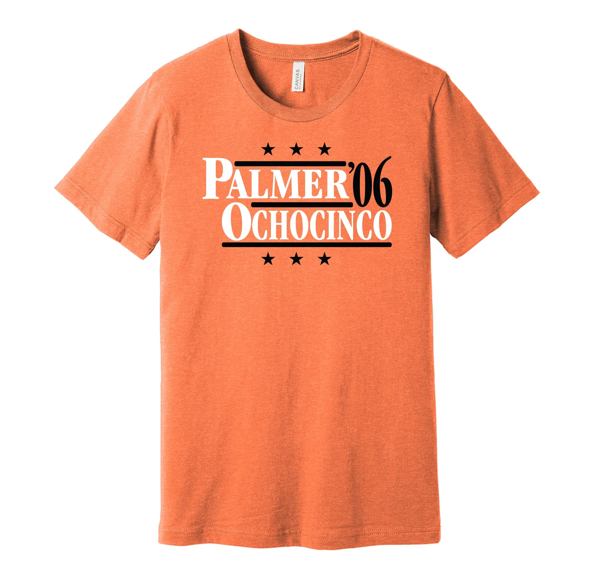 Palmer & Ochocinco '06 - Cincinnati Football Legends Political Campaign Parody T-Shirt - Hyper Than Hype Shirts