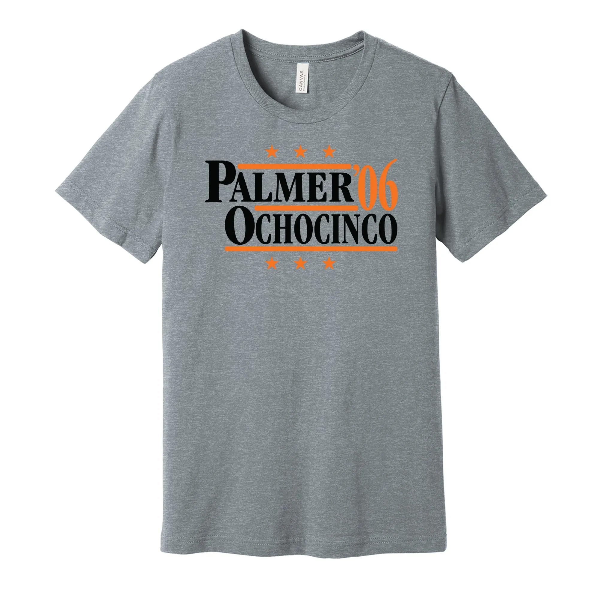 Palmer & Ochocinco '06 - Cincinnati Football Legends Political Campaign Parody T-Shirt - Hyper Than Hype Shirts
