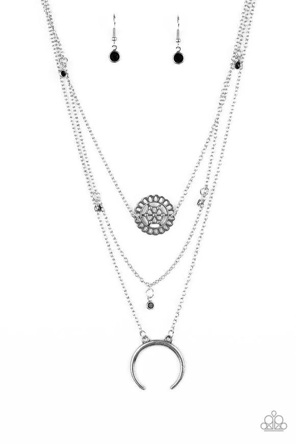 Paparazzi Lunar Lotus - Layered Necklace