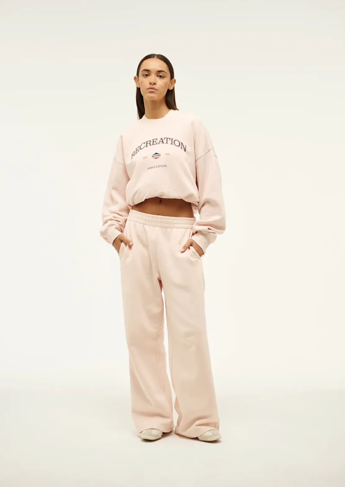 P.E NATION Recreation Sweat - Washed Blush
