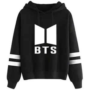 Penti BTS Hoodie Bangtan Spring Hooded Sweatshirt Hip Hop Patchwork Hoodies With Pocket 862