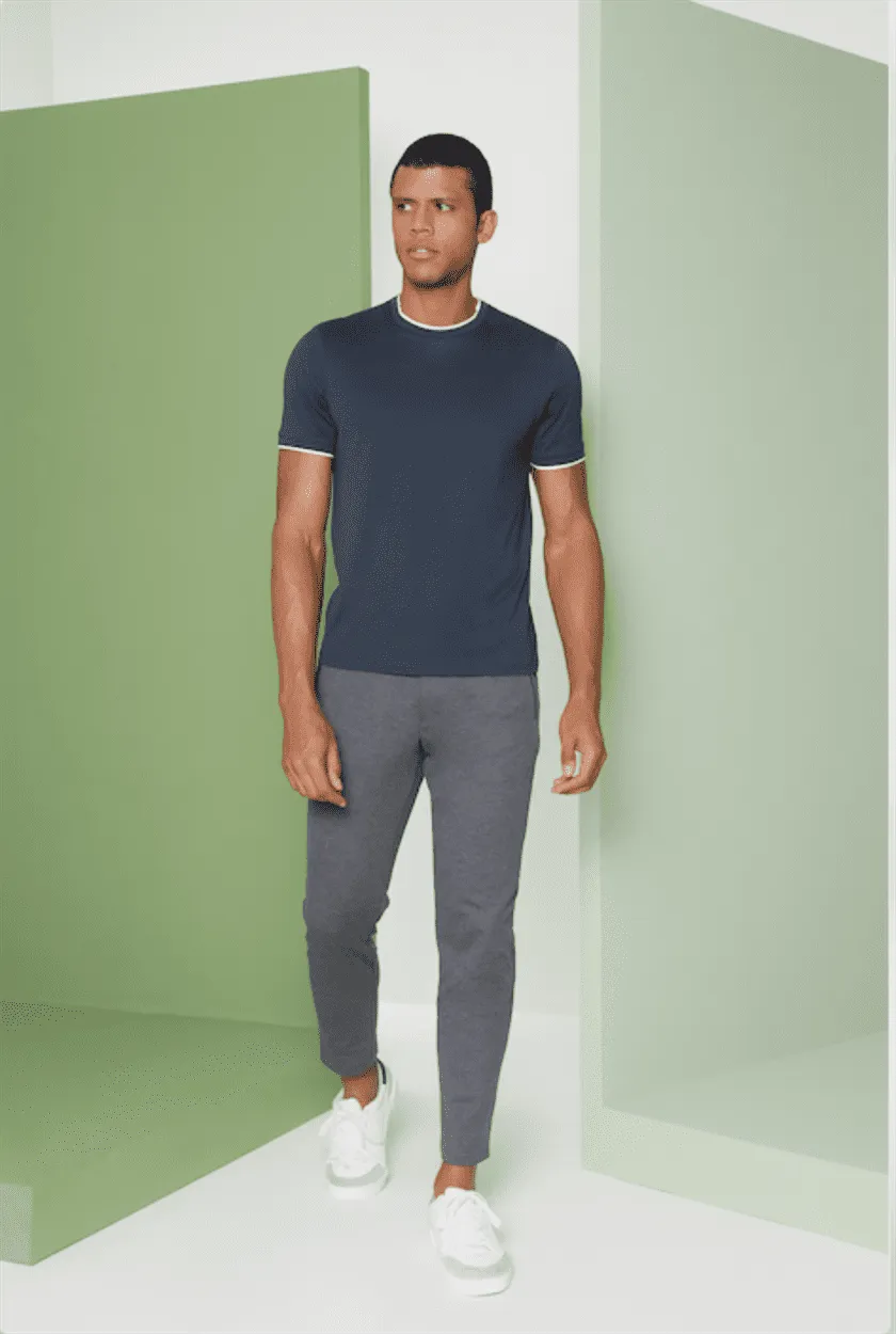 Perona   I   Mens-Thirts & Polos -Thirt-Casey-Pma-Fv21-1010-Navy  AS7545