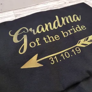 PERSONALISED LADYFIT T-SHIRT - Grandma of the Bride