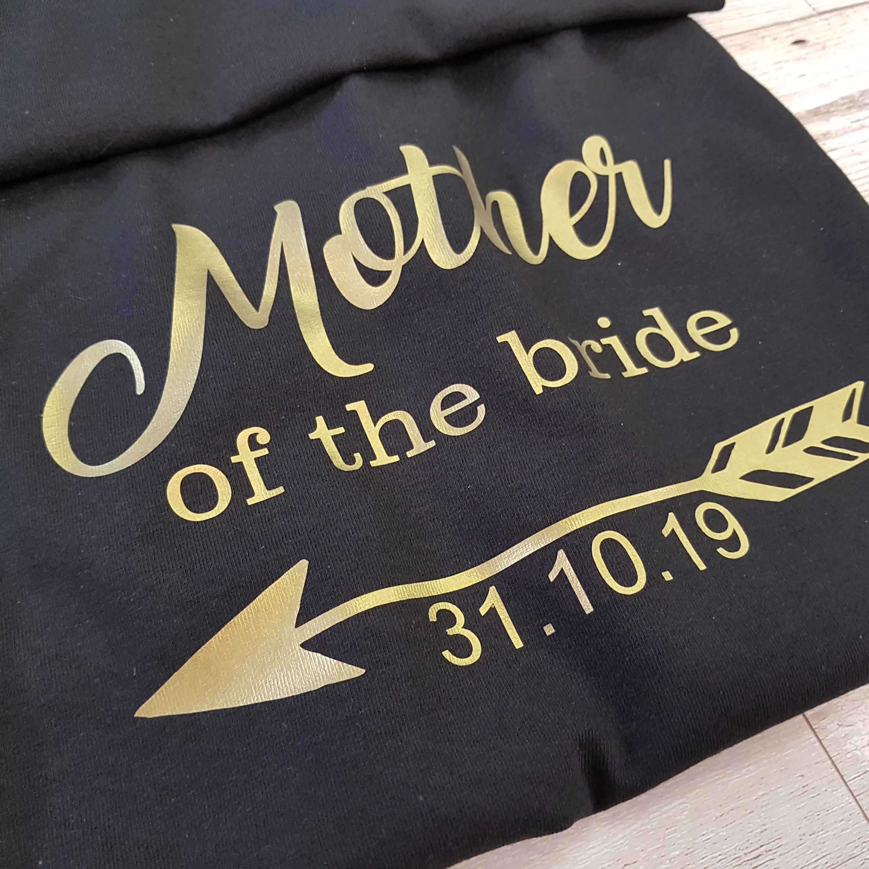 PERSONALISED LADYFIT T-SHIRT - Mother of the Bride